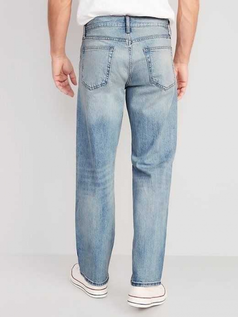 Old Navy Loose Built-In Flex Jeans Light Wash | LMQ789064