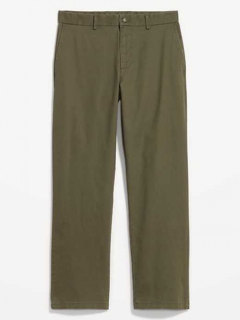 Old Navy Loose Built-In Flex Rotation Chino Pants Dark Green | YZO032478