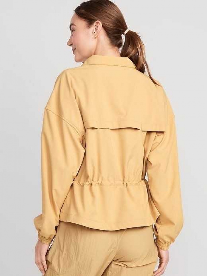 Old Navy Loose StretchTech Cinched-Waist Jacket Paper Bag | TAJ765398