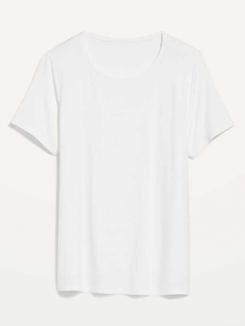 Old Navy Luxe Crew-Neck T-Shirt White | YFA712453