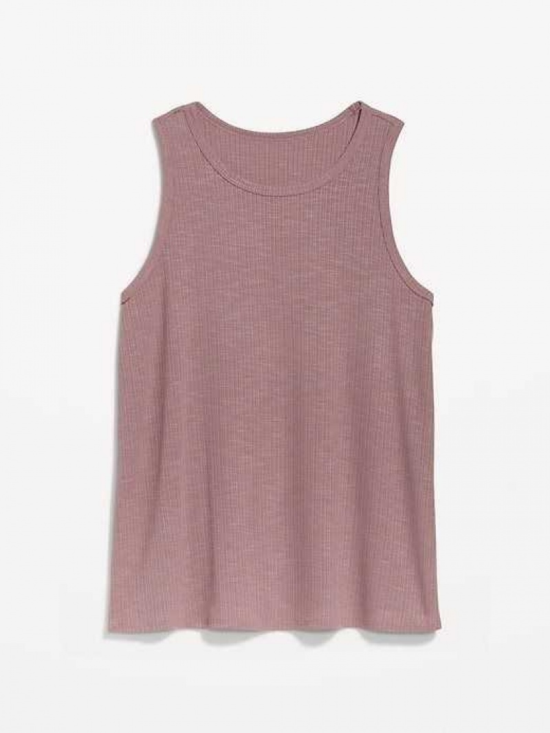 Old Navy Luxe Rib-Knit Swing Tank Top Lark | VNZ659072