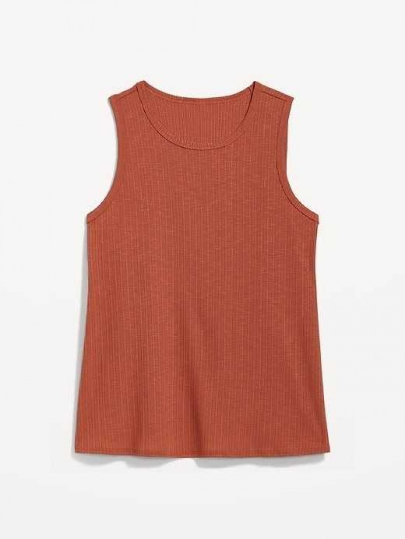 Old Navy Luxe Rib-Knit Swing Tank Top Umbria | TSF486270