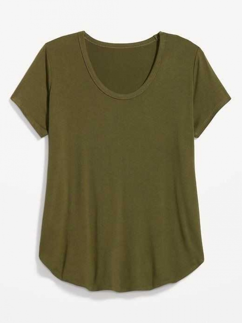 Old Navy Luxe Tunic T-Shirt Conifer | ZUT574296