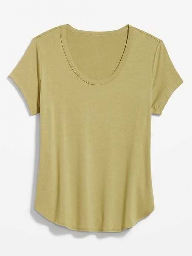 Old Navy Luxe Tunic T-Shirt Vetiver | XNU786052