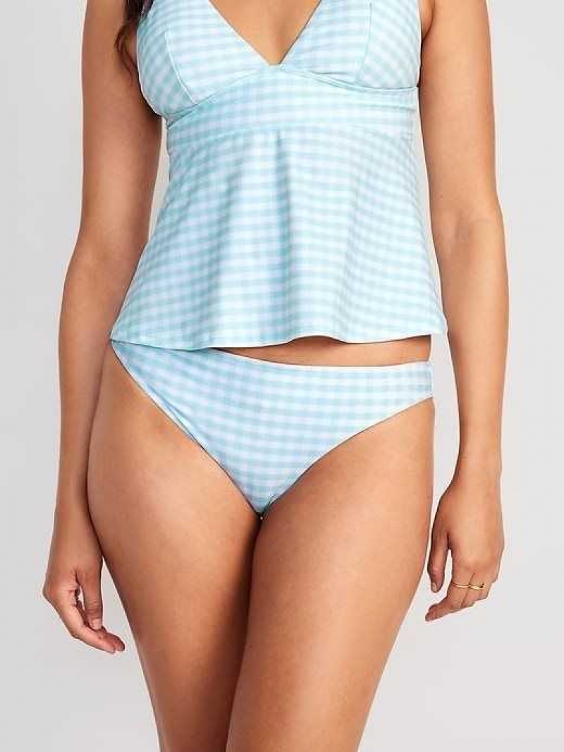 Old Navy Matching Classic Bikini Swim Bottoms Light Blue | TID259108