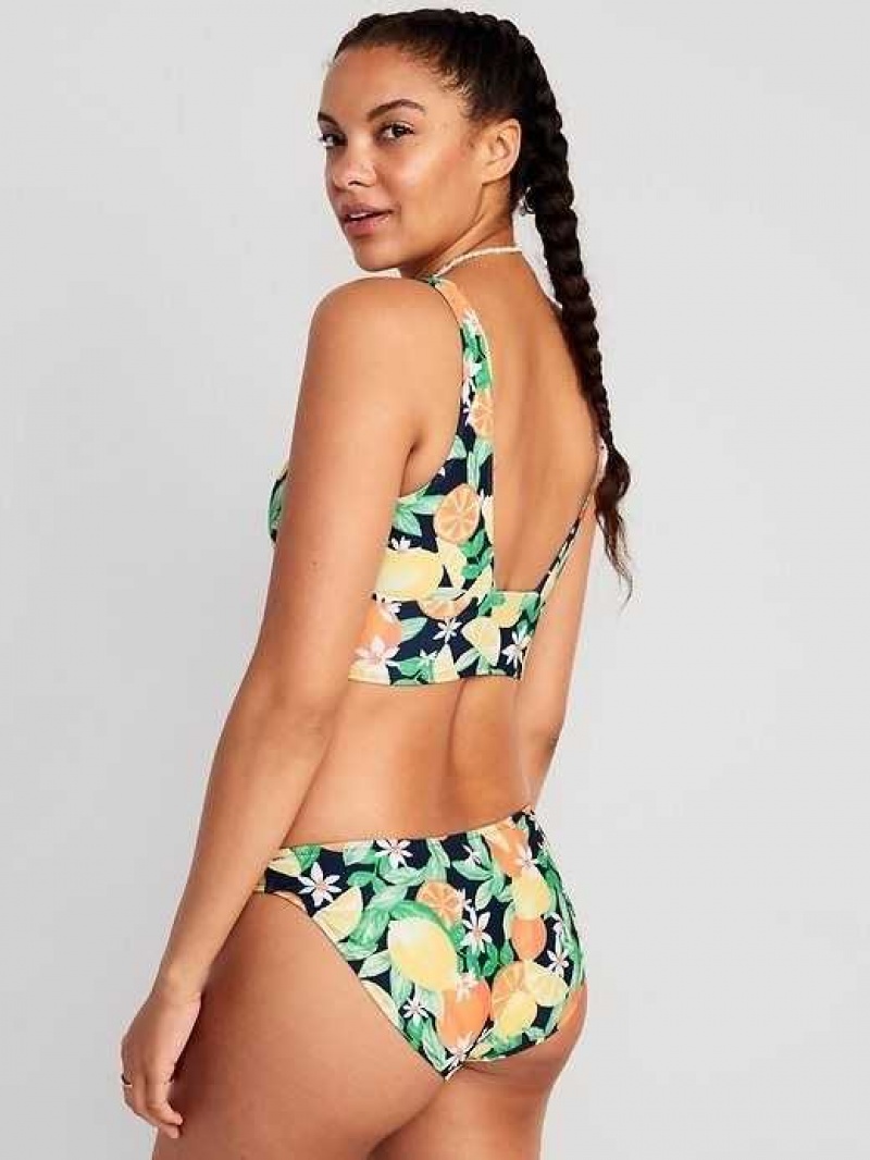 Old Navy Matching Classic Bikini Swim Bottoms Fresh-Squeezed Fun | PZQ071268