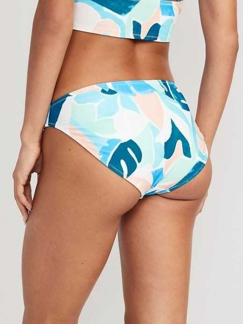 Old Navy Matching Classic Bikini Swim Bottoms Blue | BZJ602871