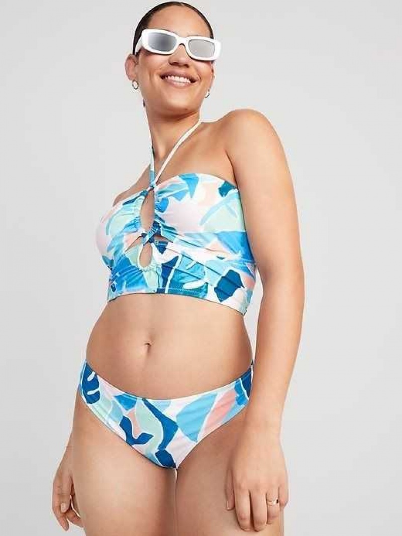 Old Navy Matching Classic Bikini Swim Bottoms Blue | BZJ602871