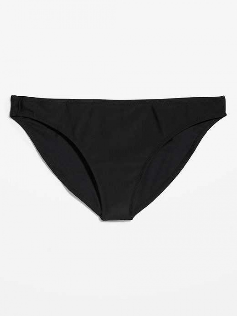 Old Navy Matching Classic Bikini Swim Bottoms Black | XGD439102