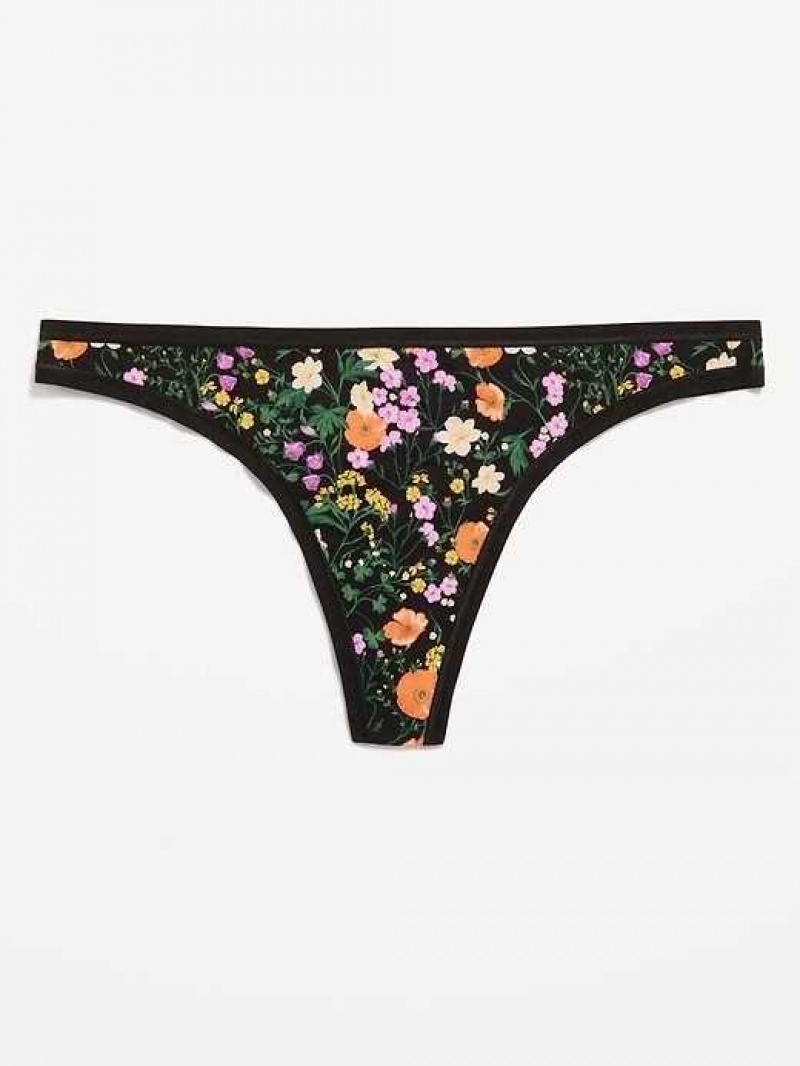 Old Navy Matching Classic Thong Underwear Wild Poppy | JHS094236