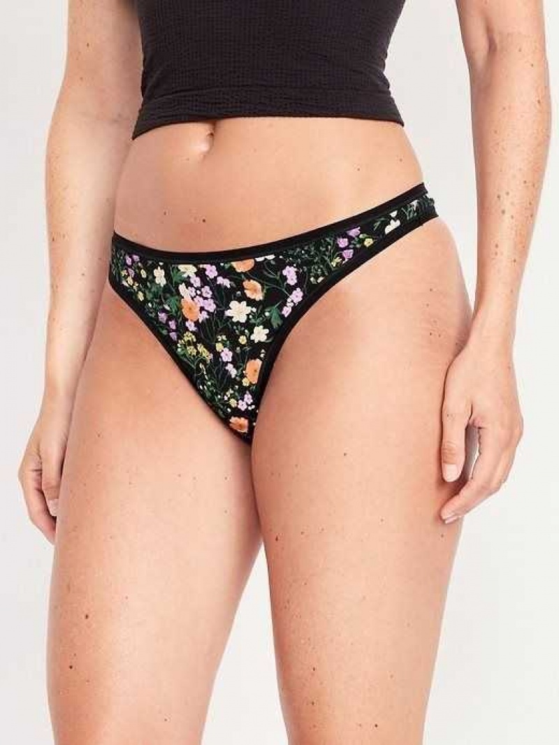 Old Navy Matching Classic Thong Underwear Wild Poppy | JHS094236