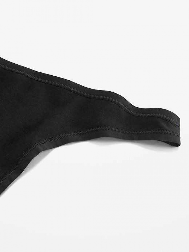 Old Navy Matching Classic Thong Underwear Black | YFU507416