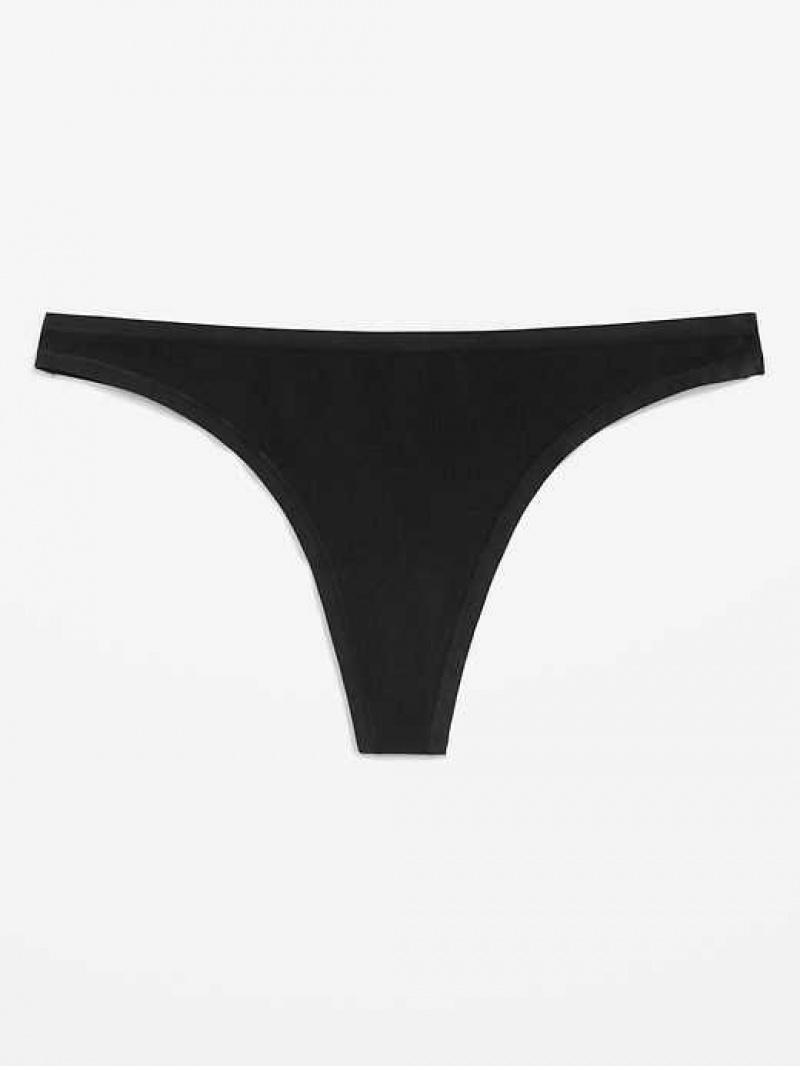 Old Navy Matching Classic Thong Underwear Black | YFU507416