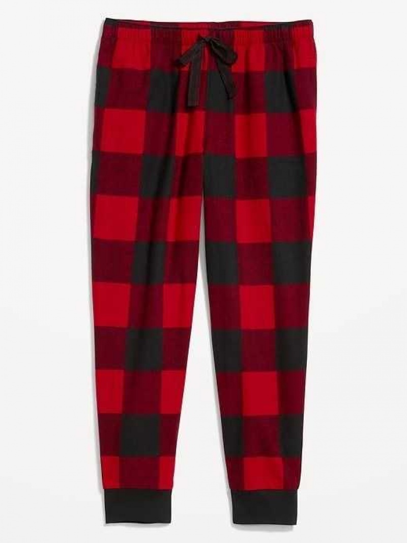 Old Navy Matching Flannel Jogger Pajama Pants Red | PKY428759