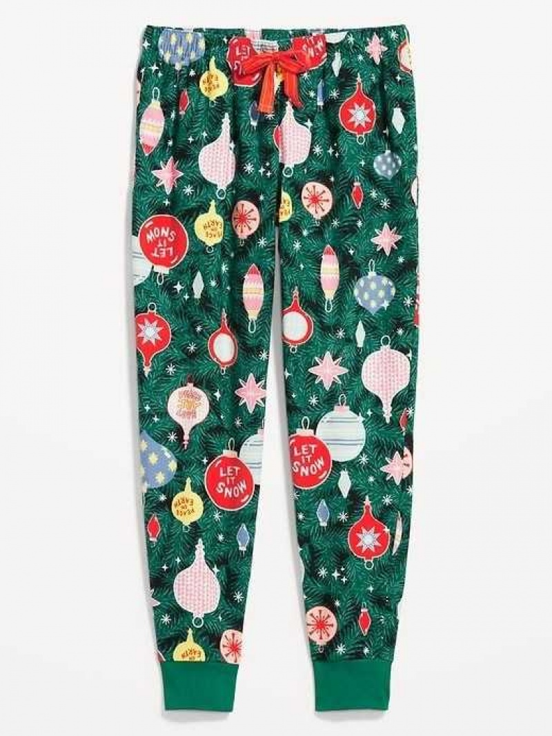 Old Navy Matching Flannel Jogger Pajama Pants Tinsel Town | WXV139402