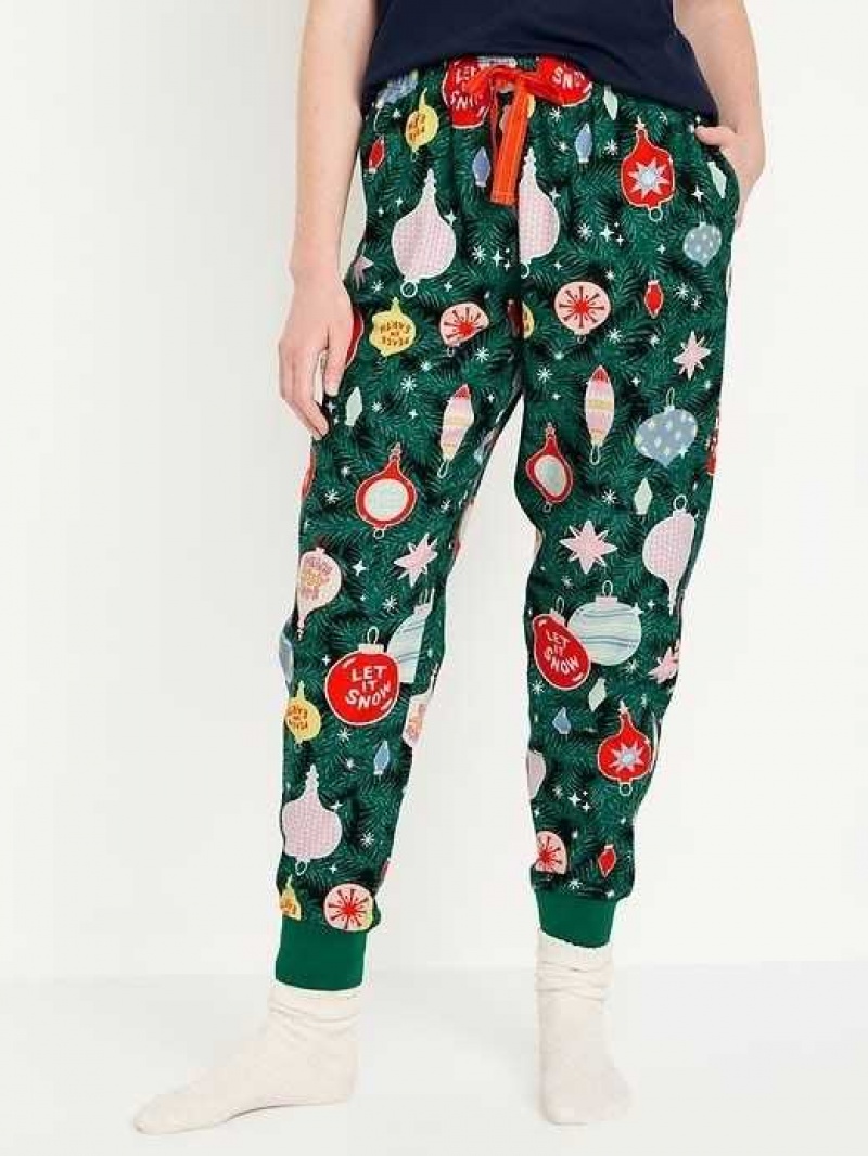 Old Navy Matching Flannel Jogger Pajama Pants Tinsel Town | WXV139402