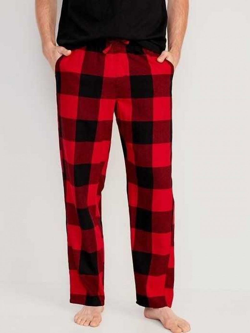 Old Navy Matching Flannel Pajama Pants 2-Pack Red | JLI429318