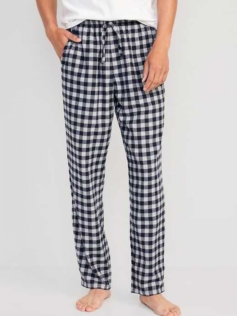 Old Navy Matching Flannel Pajama Pants Blue | UIV142865