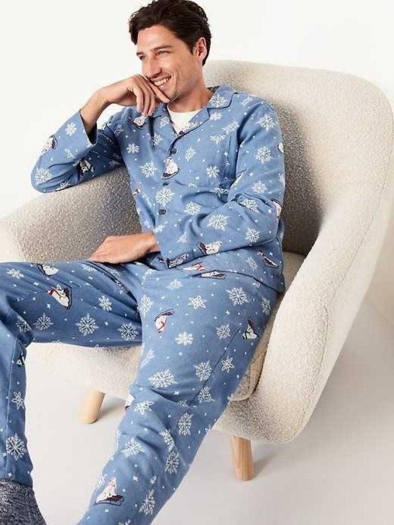 Old Navy Matching Flannel Pajama Set Multicolor | JRQ158027