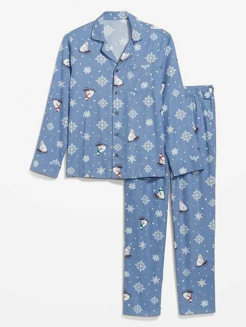 Old Navy Matching Flannel Pajama Set Multicolor | JRQ158027