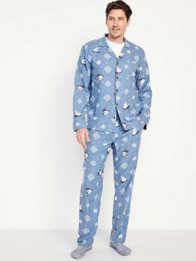 Old Navy Matching Flannel Pajama Set Multicolor | JRQ158027