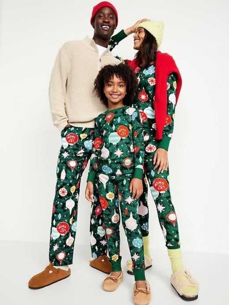 Old Navy Matching Flannel Pajama Set Tinsel Town | URN513042