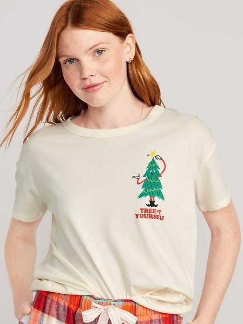 Old Navy Matching Holiday-Graphic T-Shirt Tree-T Yourself | GKH894321