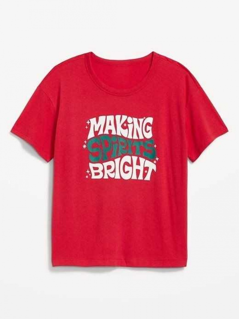 Old Navy Matching Holiday-Graphic T-Shirt Shine | WCB687243