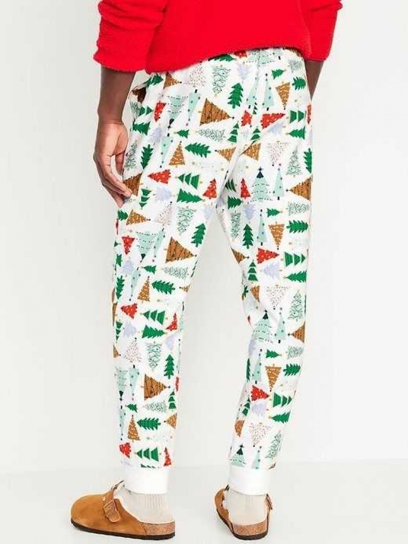 Old Navy Matching Printed Flannel Jogger Pajama Pants O Christmas Tree | CAB601529