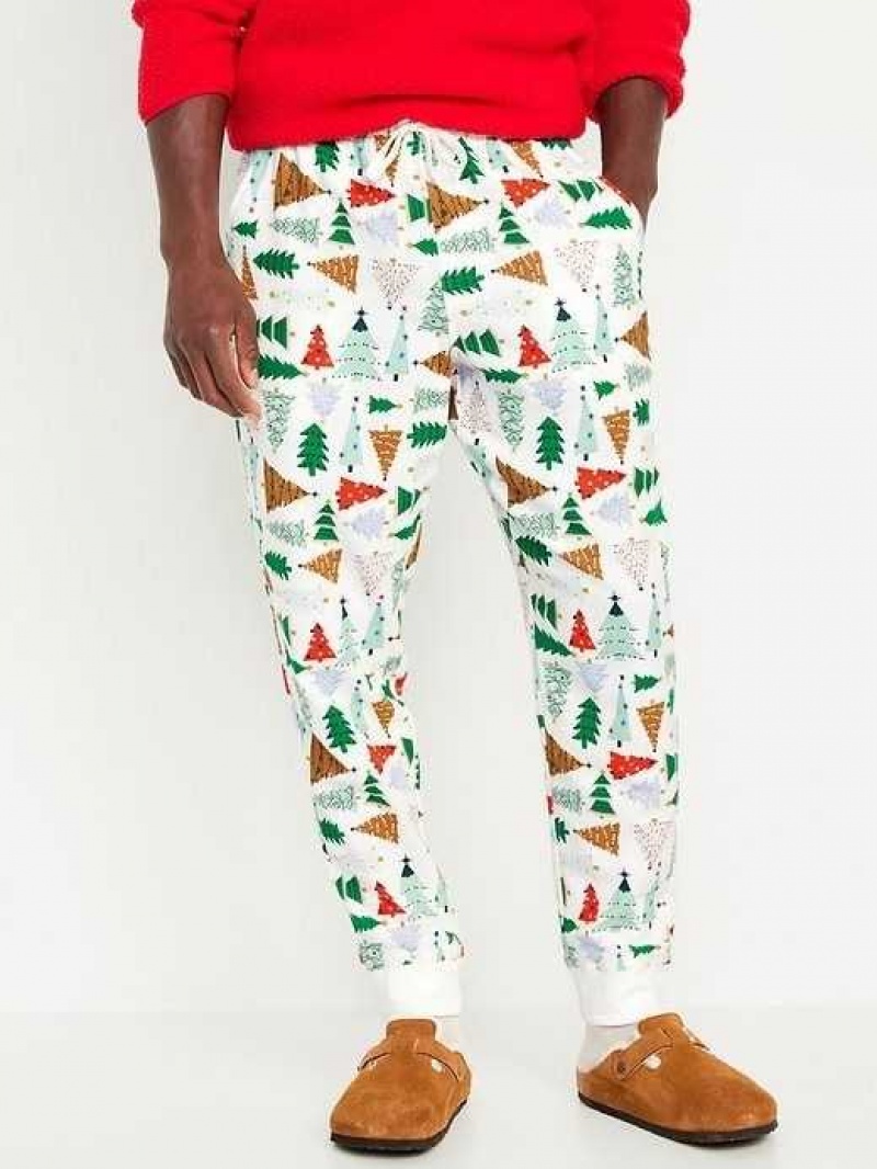 Old Navy Matching Printed Flannel Jogger Pajama Pants O Christmas Tree | CAB601529