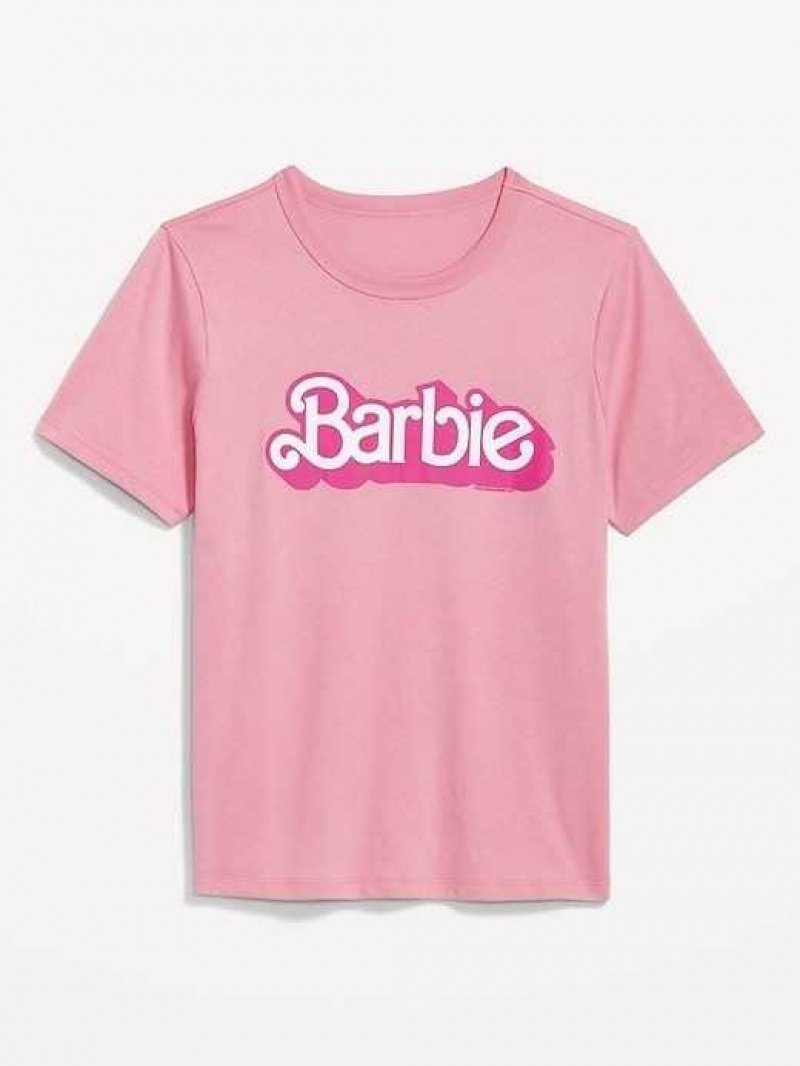 Old Navy Mattel Barbie Graphic T-Shirt Sparkle Berry | RJQ968714