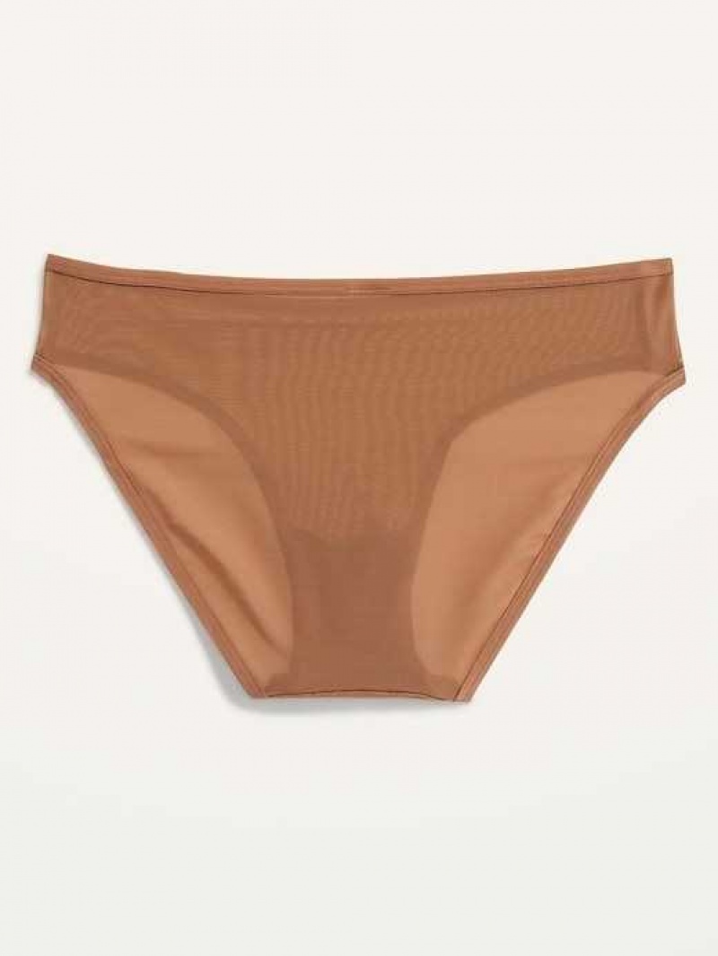 Old Navy Mesh Bikini Underwear Beige | OYW842039