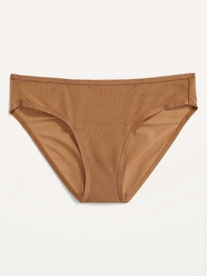 Old Navy Mesh Bikini Underwear Beige | OYW842039