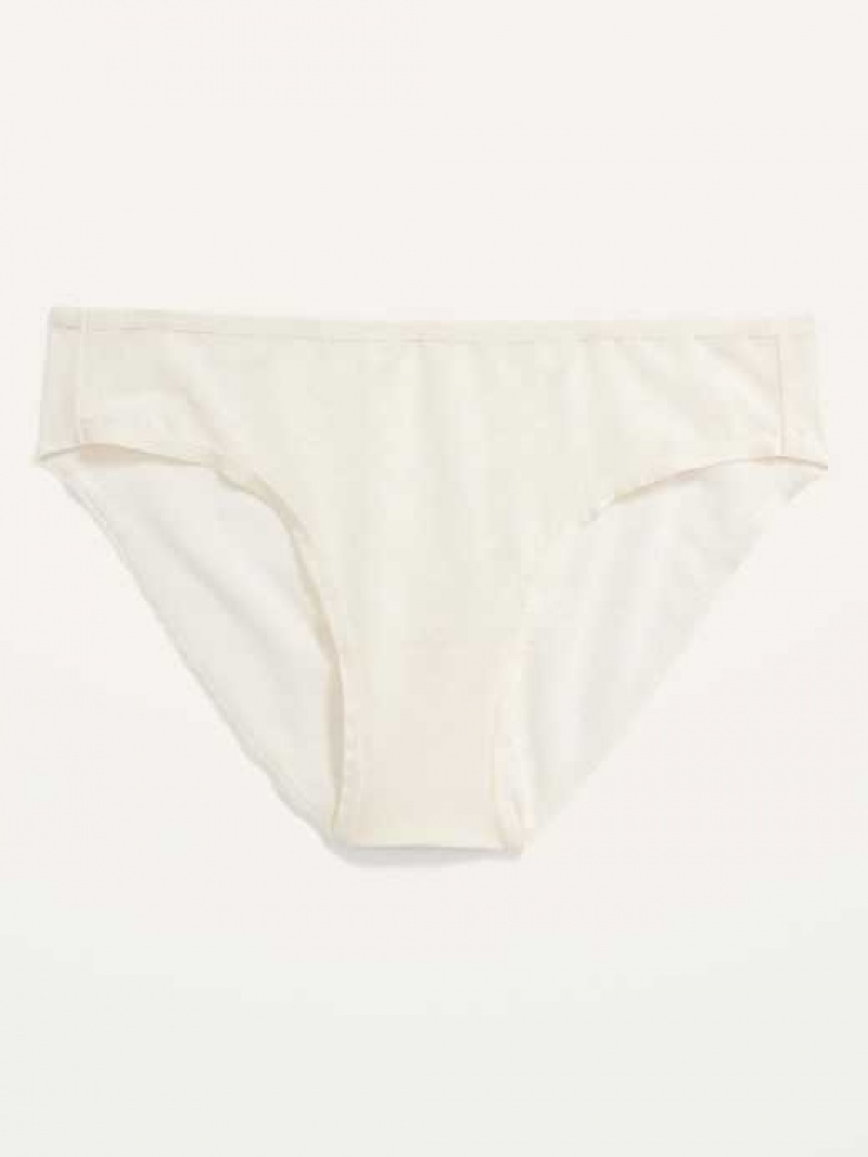 Old Navy Mesh Bikini Underwear Creme De La Creme | JOW596203