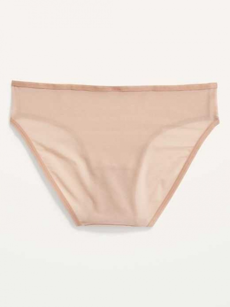 Old Navy Mesh Bikini Underwear Frappe | DKF813246