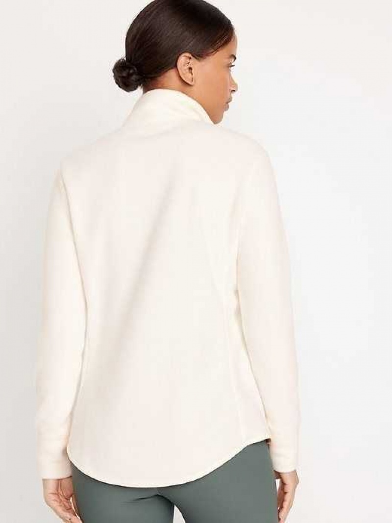 Old Navy Microfleece Zip Jacket Creme De La Creme | GYA243560