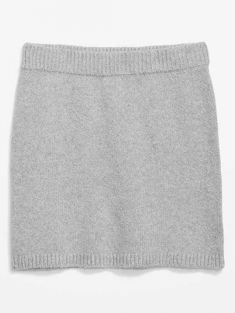 Old Navy Mini Sweater Skirt Grey | JSI165723