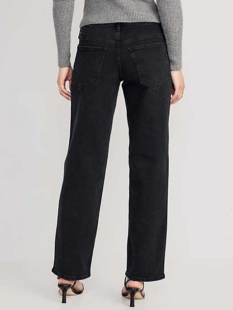 Old Navy OG Loose Black Jeans Black | SQG695138