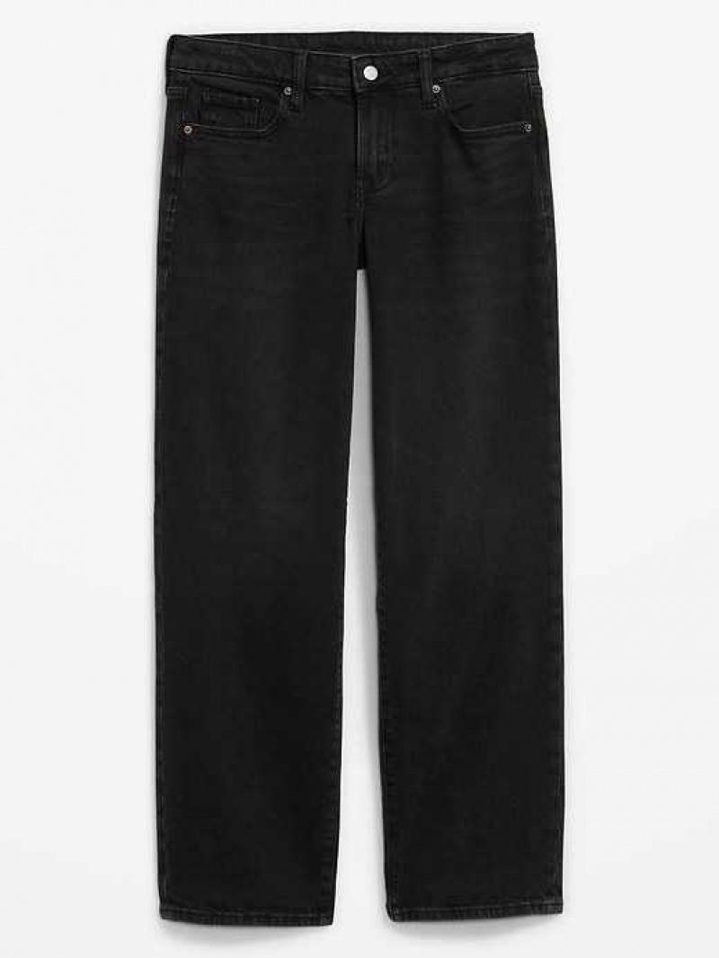 Old Navy OG Loose Black Jeans Black | SQG695138