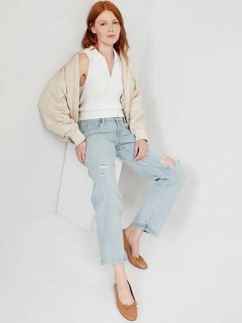 Old Navy OG Loose Ripped Jeans Light Wash | UTO513470