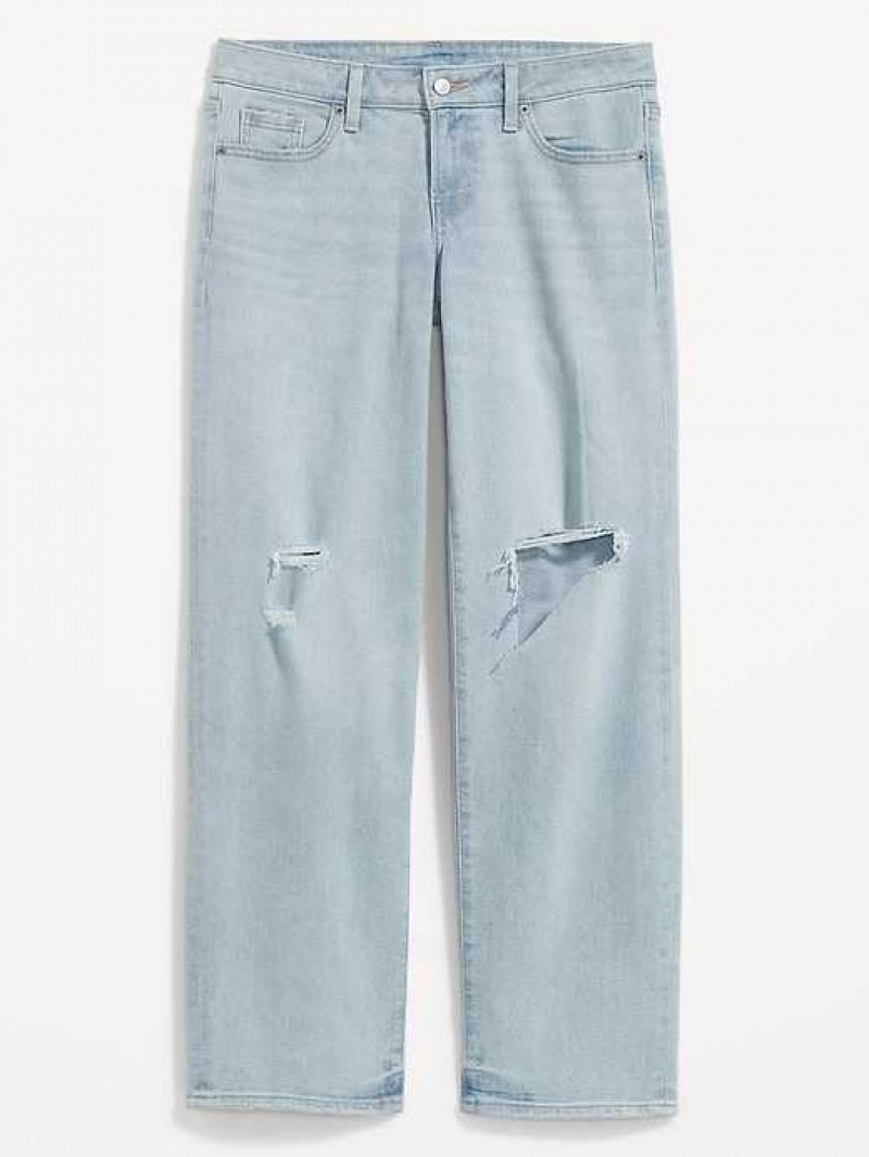 Old Navy OG Loose Ripped Jeans Light Wash | UTO513470