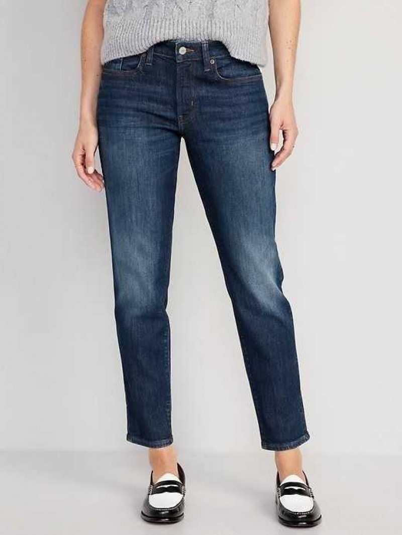 Old Navy OG Straight Ankle Jeans Firethorn | JIC203759