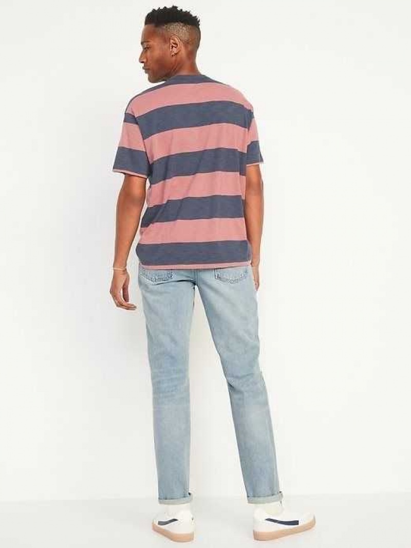 Old Navy Original Straight Taper Non-Stretch Jeans Light Wash | RNU238706