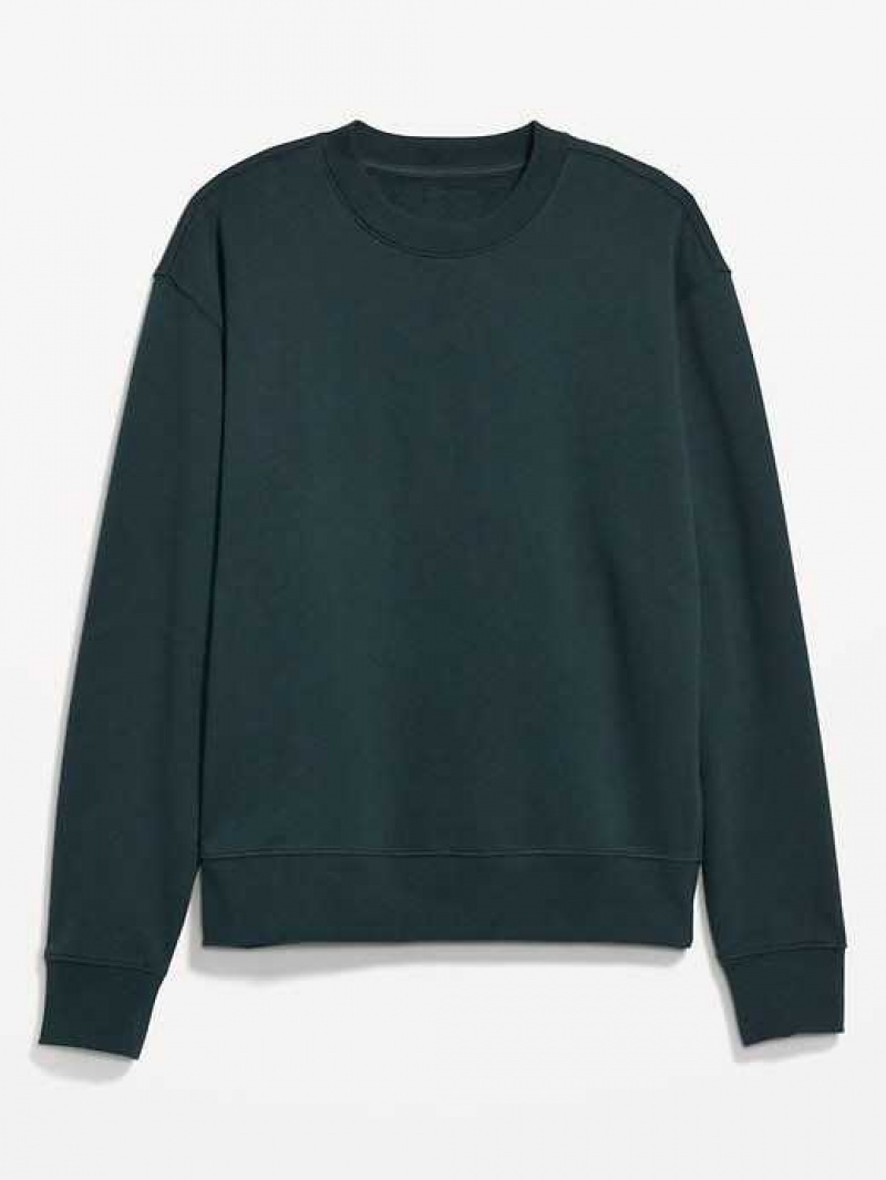 Old Navy Oversized Crew-Neck Sweatshirt Deep Green | LZW401859