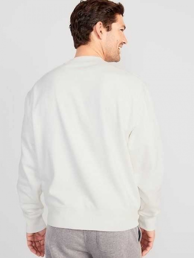 Old Navy Oversized Crew-Neck Sweatshirt Espresso Bark | TKB796310