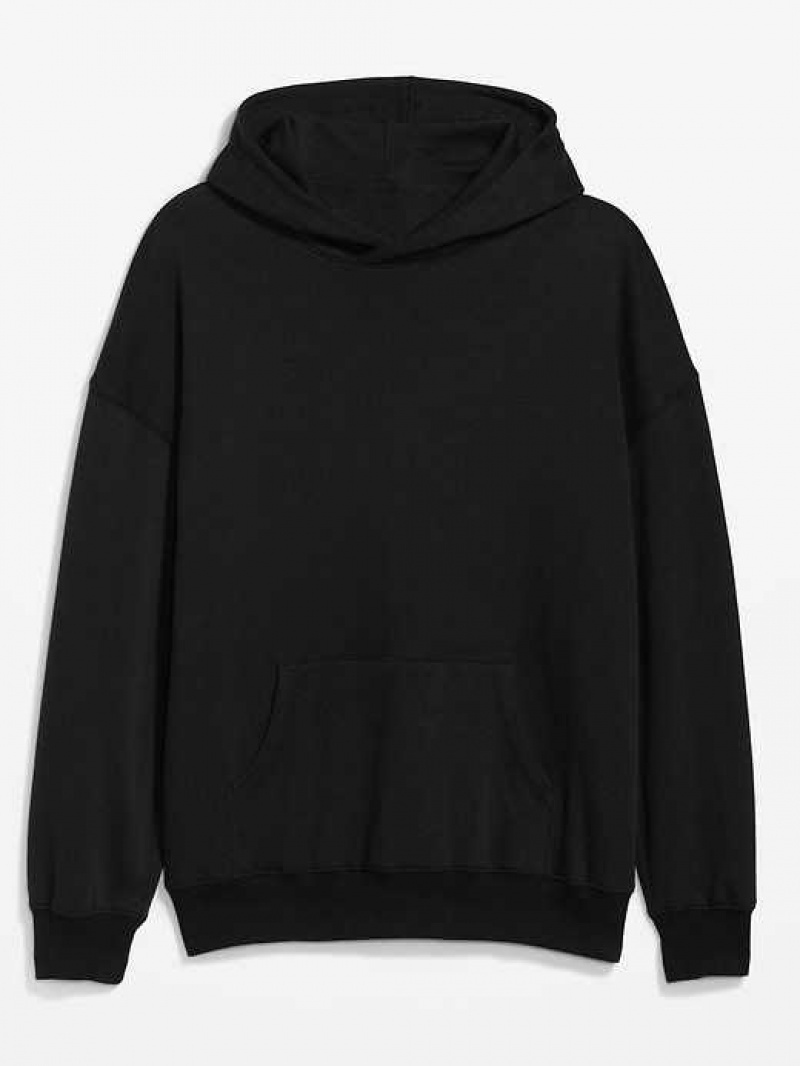 Old Navy Oversized Fleece Hoodie Black | TNS904257