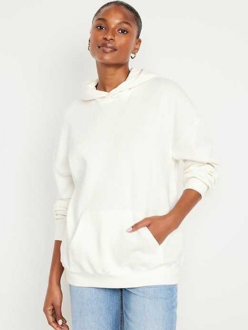 Old Navy Oversized Fleece Hoodie Light Blue | TYQ795640