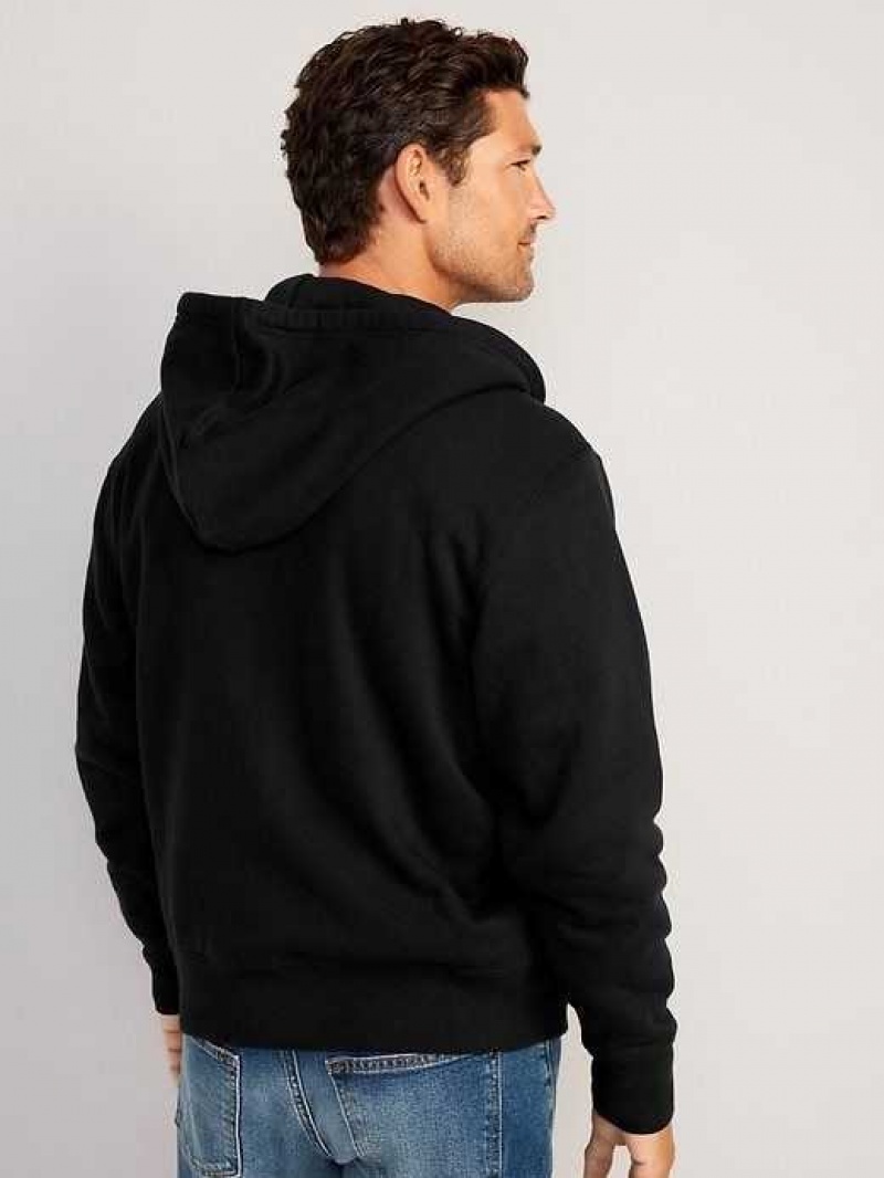 Old Navy Oversized Full-Zip Hoodie Black | ZFW013259