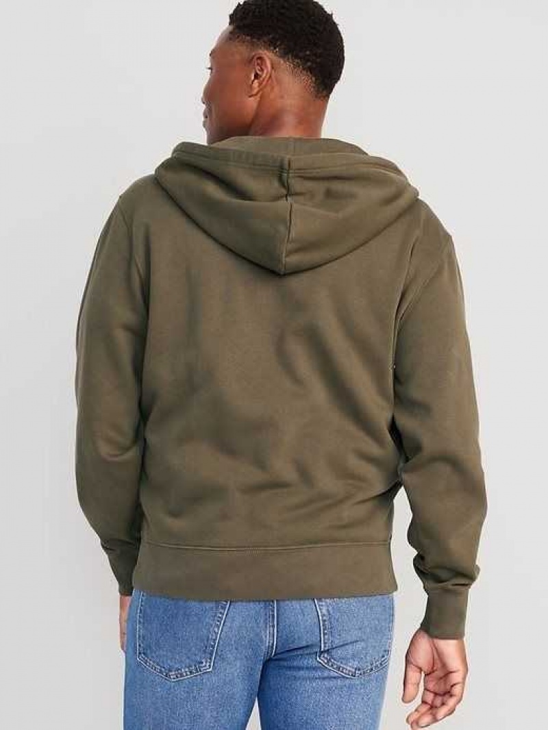 Old Navy Oversized Full-Zip Hoodie Green | PQI541786