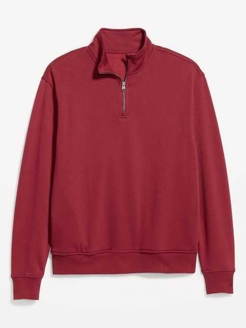 Old Navy Oversized Quarter-Zip Mock-Neck Sweatshirt Have A Heart | FYD784531